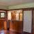 Dining room after restoration and showing a new opening into the kitchen